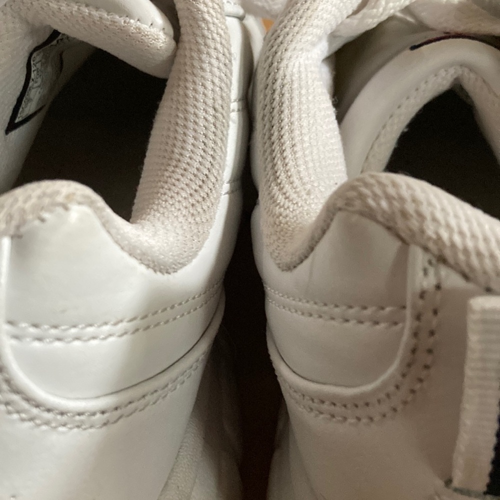 Sporty shoes.